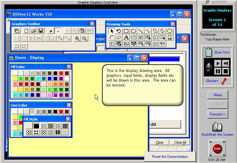 RSView32 HMI Training Software (Certificate course) RSView32 HMI Training Software (Certificate course)