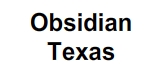 Obsidian Texas, USA