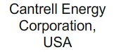 Cantrell Energy Corporation, USA
