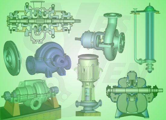 Centrifugal pump maintenance training - working animation - types